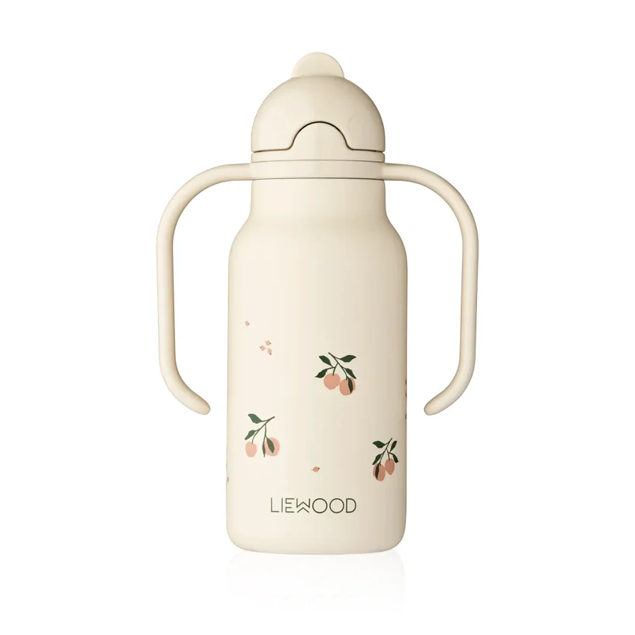 Liewood Kimmie Wasserflasche mit Henkel,  Peach/Sea Shell
