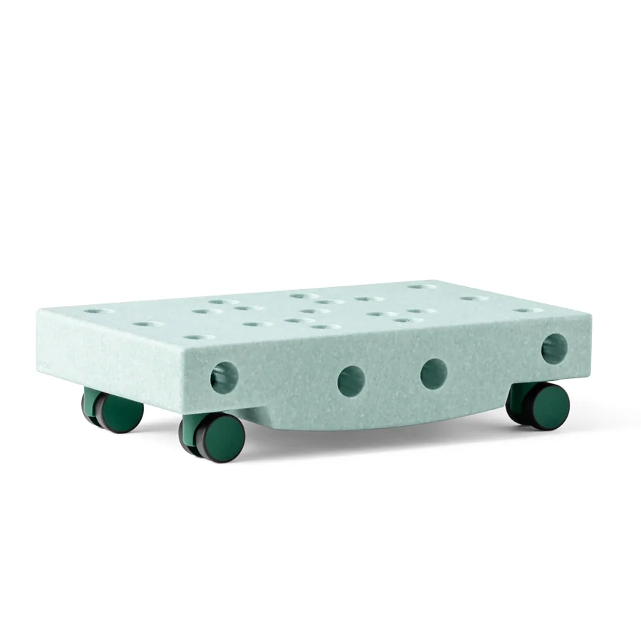 MODU Rollbrett, 5 Teile - Ocean Mint/Forest Green