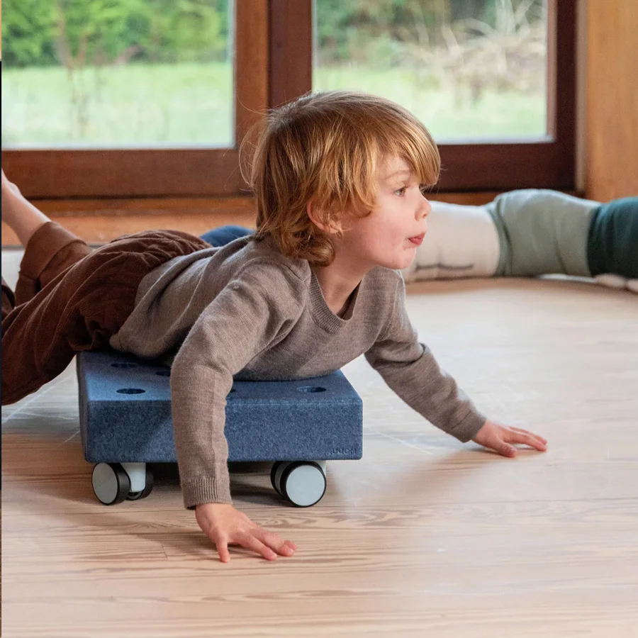 MODU Curiosity Sæt, 13 Dele - Deep Blue/Sky Blue