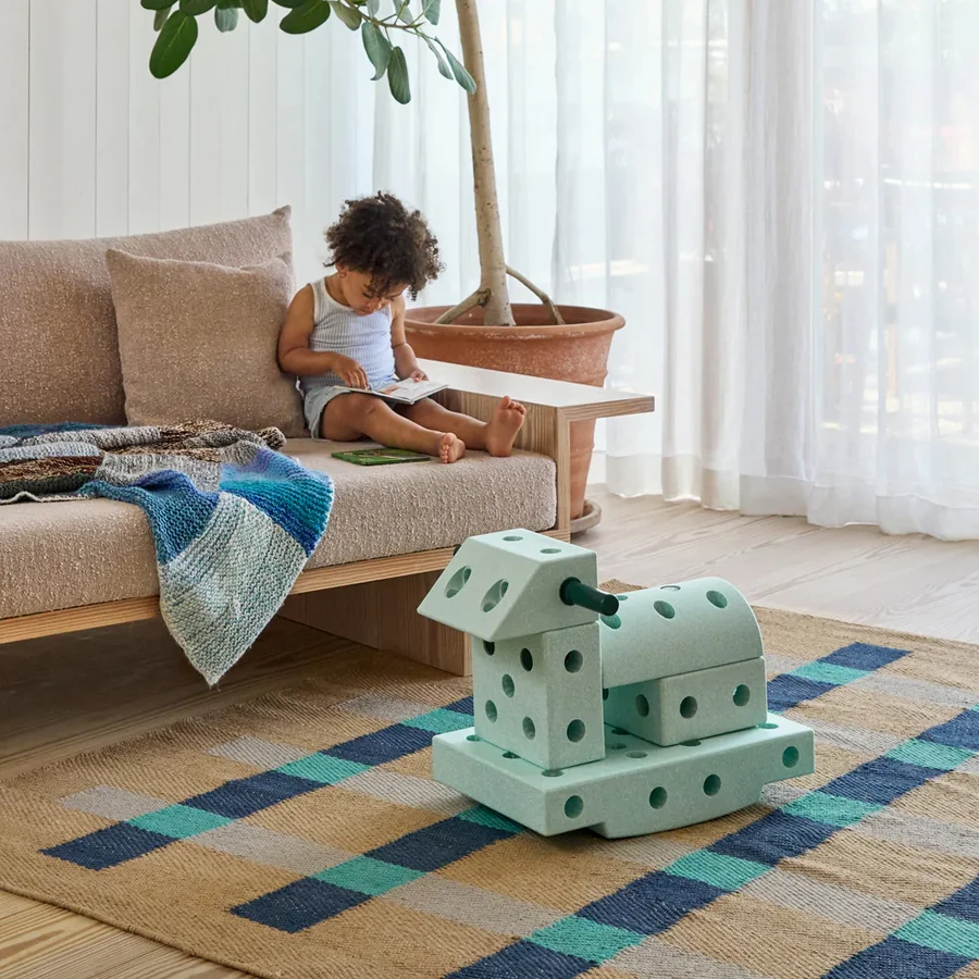 MODU Explorer Sæt, 19 Dele - Ocean Mint/Forest Green