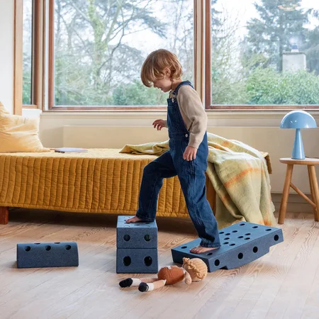 MODU Dreamer Sæt, 33 Dele - Deep Blue/Sky Blue