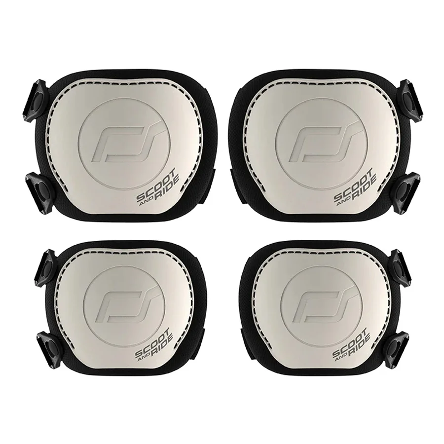 Scoot and Ride S beskyttelsesudstyr, Ash