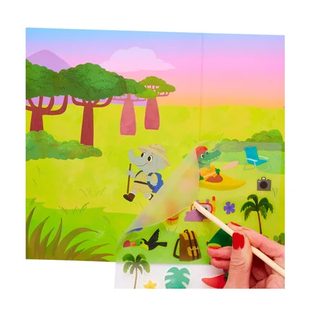 Set The Scene Transfer Stickers, Jungle Journey