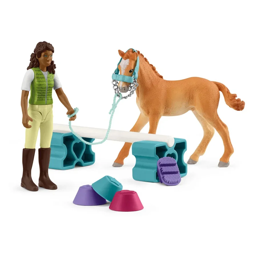 Schleich Fohlentraining