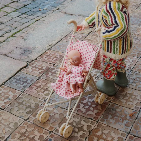 Konges Sløjd Dukke Klapvogn, Rosie Rose