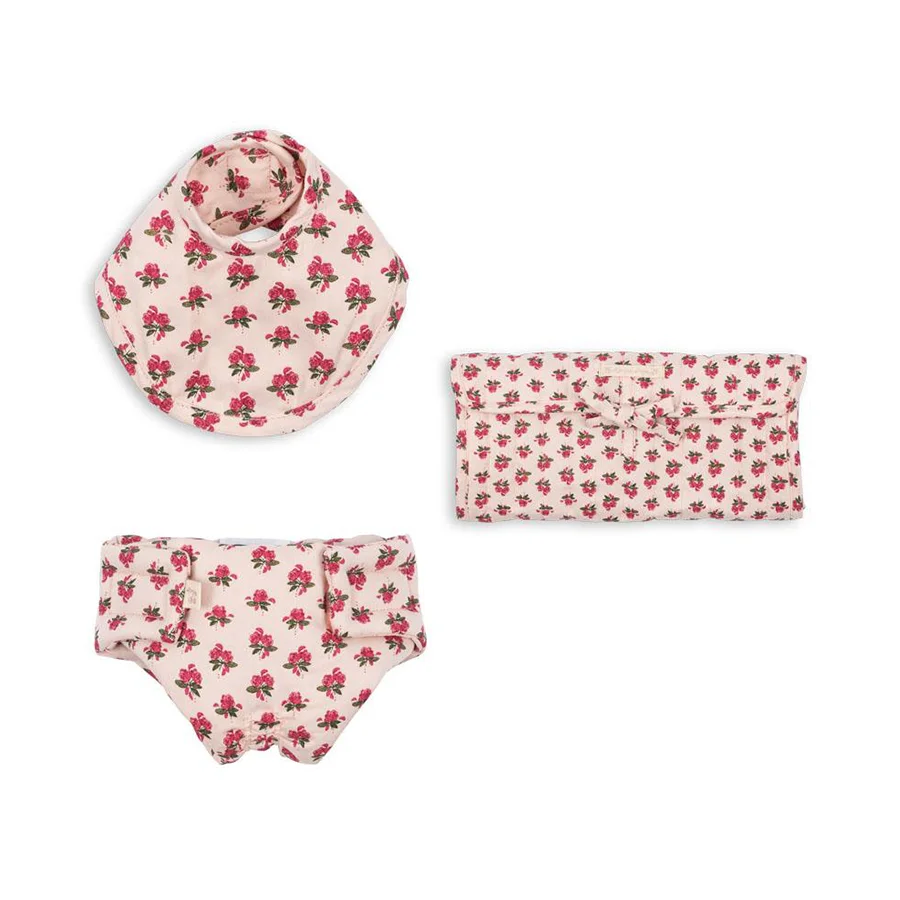 Konges Sløjd Babypuppenpflege-Set, Rosie Rose