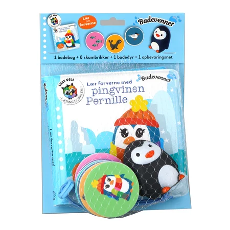Badevenner - Lær Farverne Med Pingvinen Pernille