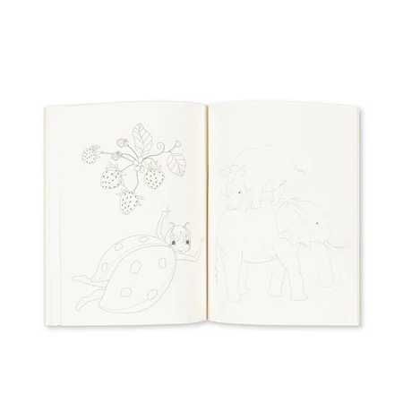 Konges Sløjd Malebog og Farver, Green Tea Check