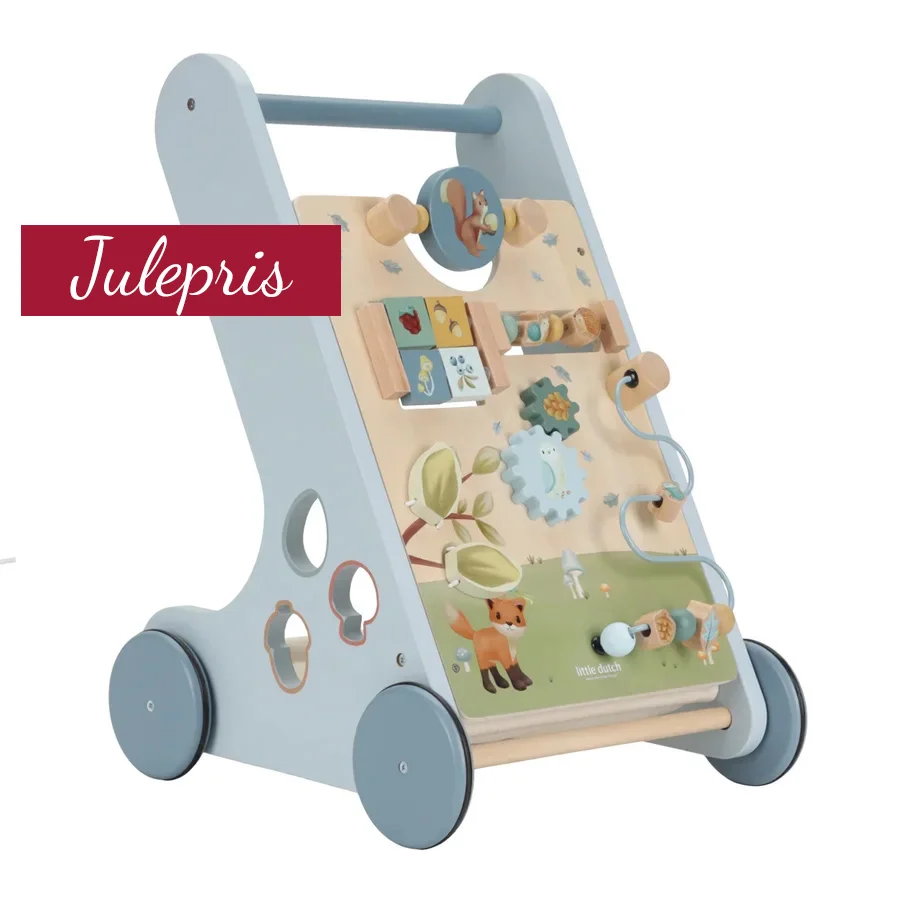 Little Dutch, Multi aktivitets gåvogn - Forest friends