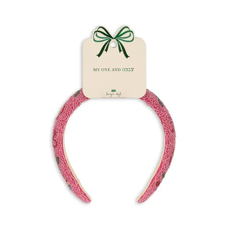 Konges Sl øjd Hårbøjle Med Perler, Bubblegum