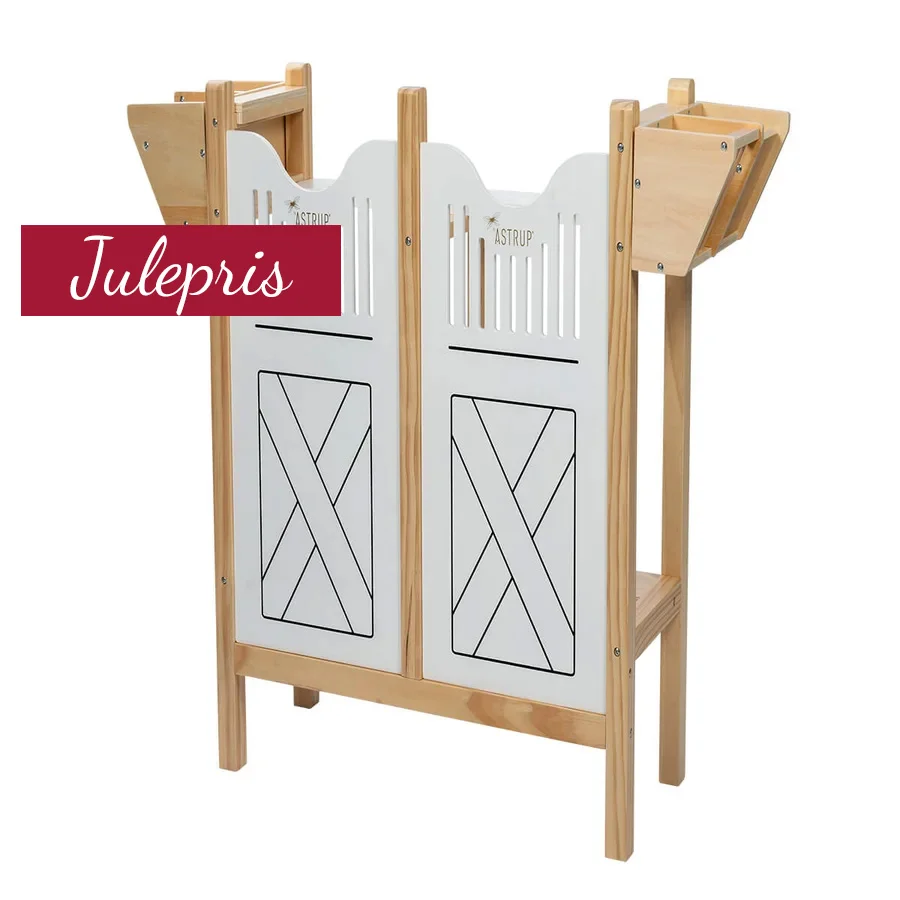 byASTRUP Hesteboks Til 4 Kæpheste