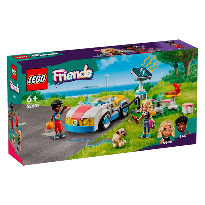 LEGO® Friends, E-Auto mit Ladestation