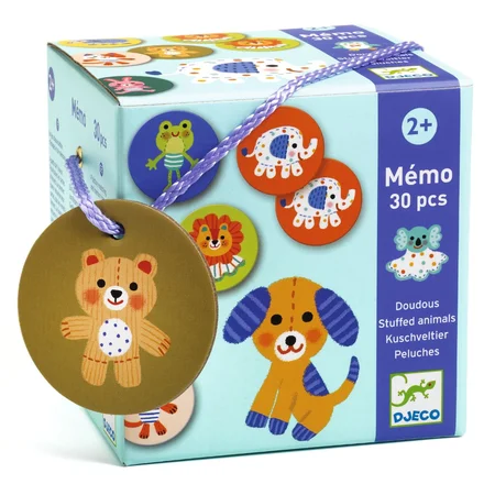 Djeco memo, tøjdyr