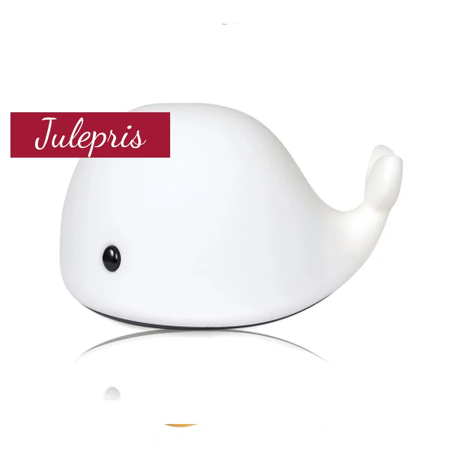 Filibabba LED lampe, hvalen Christian