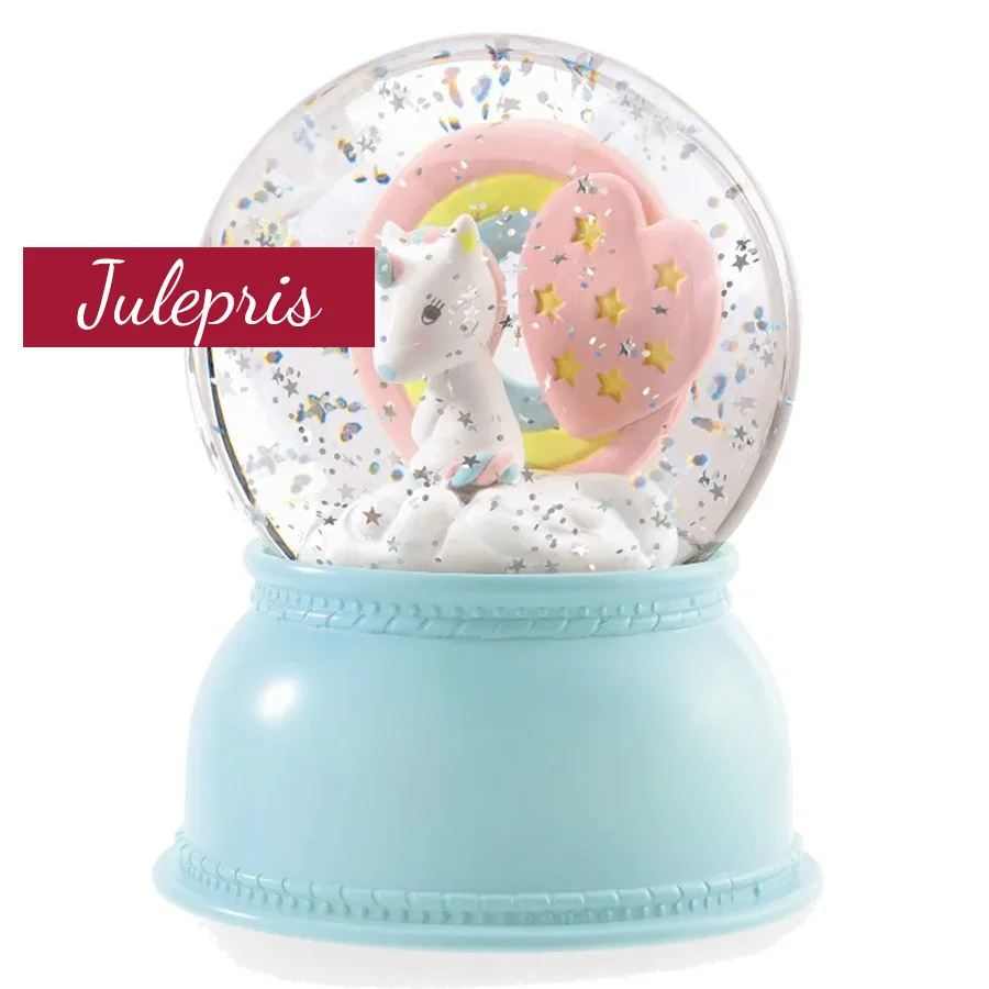 Djeco Schneekugel, Einhorn