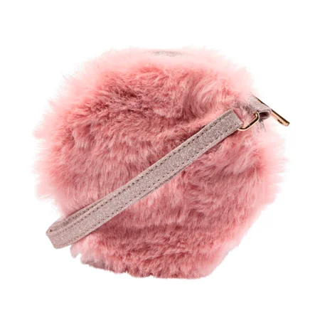Sofie Schnoor taske, rosa pels