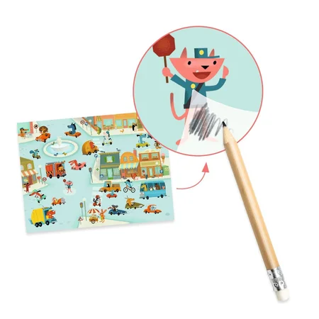 Djeco overføringsbilleder, køretøjer