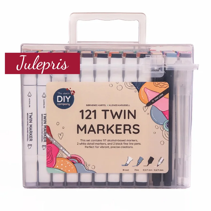 Børnenes Kartel 121 Twin Markers