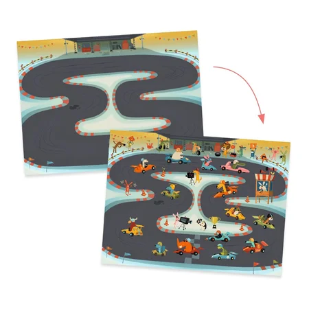 Djeco overføringsbilleder, køretøjer