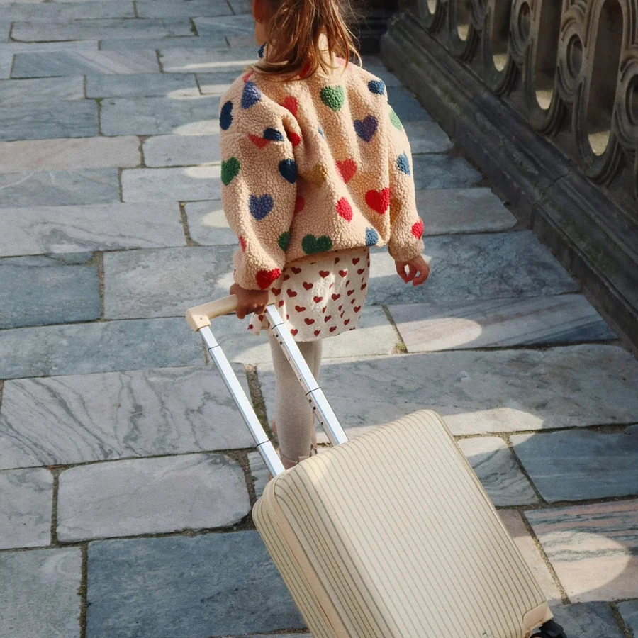 Konges Sløjd Rejse Kuffert, Tea Stripe