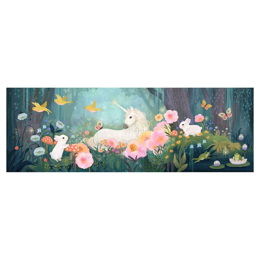 Djeco Galerie-Puzzle 200 Teile, Am Rande des Waldes