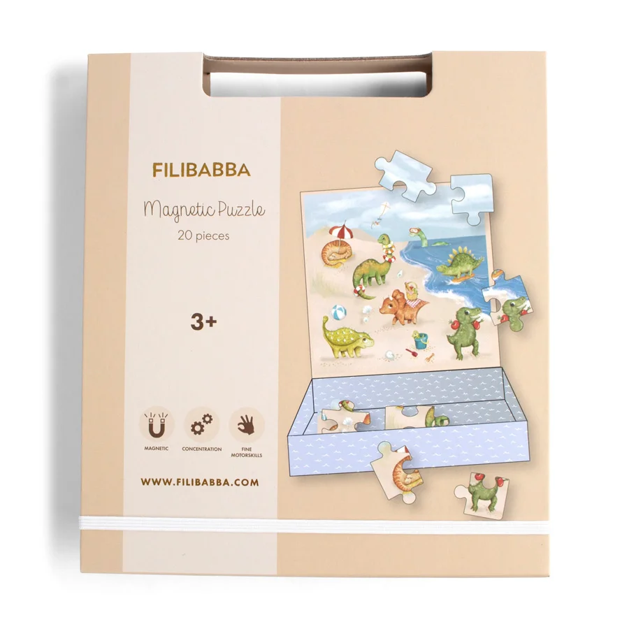 Filibabba Magnetpuzzle, Dino-Strand