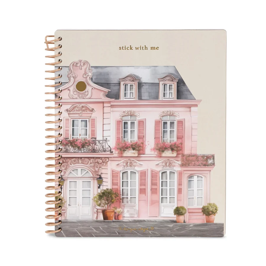 Konges Sløjd klistermærkebog, Dusty pink