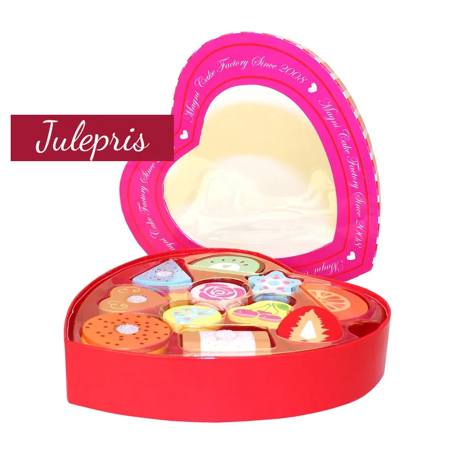 Småkager i hjerteboks