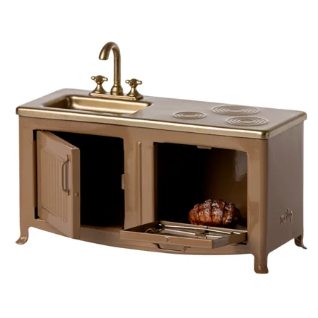 Maileg Køkken, Mus - Lys brun