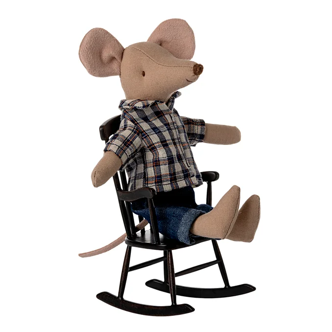 Maileg Gyngestol, Mus - Antracit