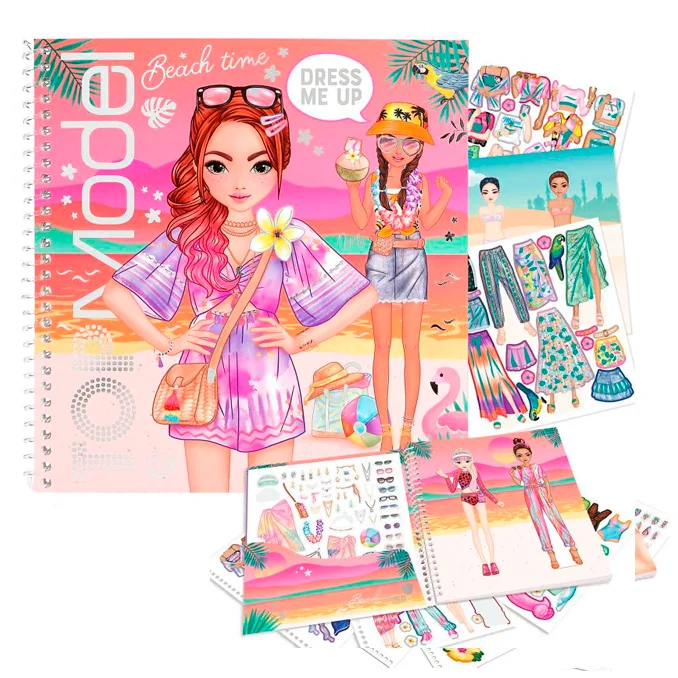 TOPModel dress me up stickerbog