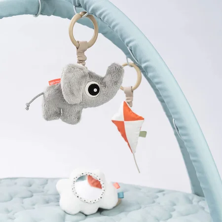 Done by Deer Aktivitetslegetæppe, Blå