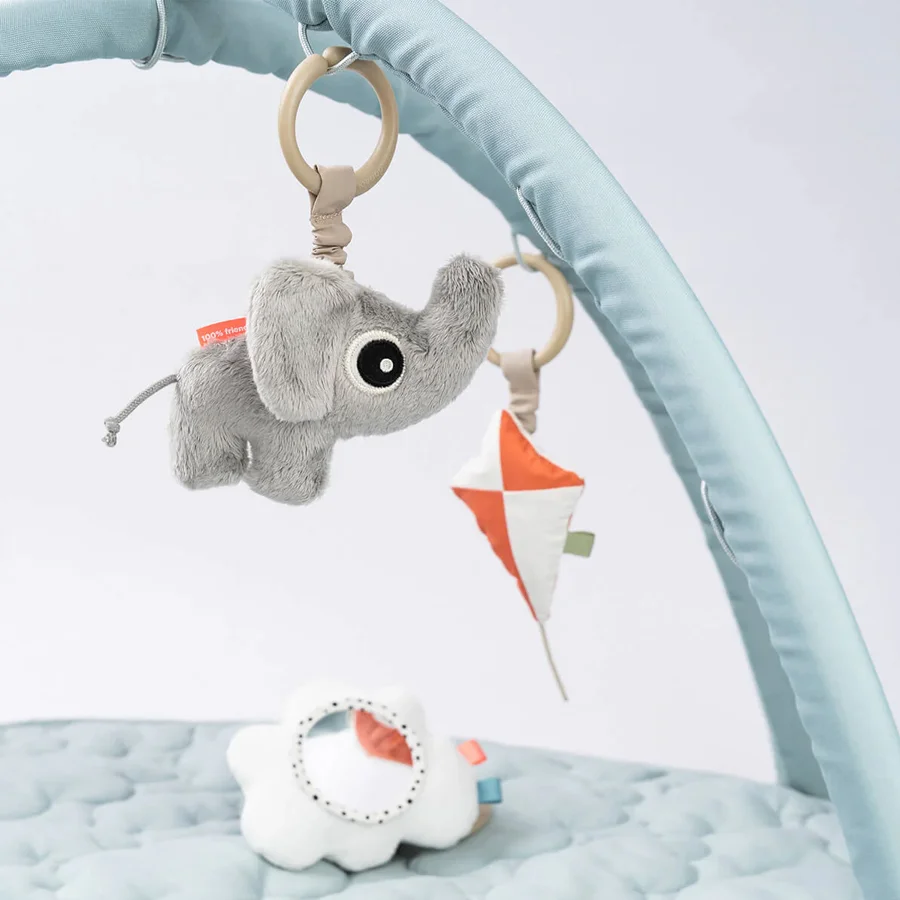 Done by Deer Aktivitetslegetæppe, Blå