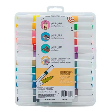 Børnenes Kartel x Kleines Karussell Acrylic DIY Markers 2 in 1