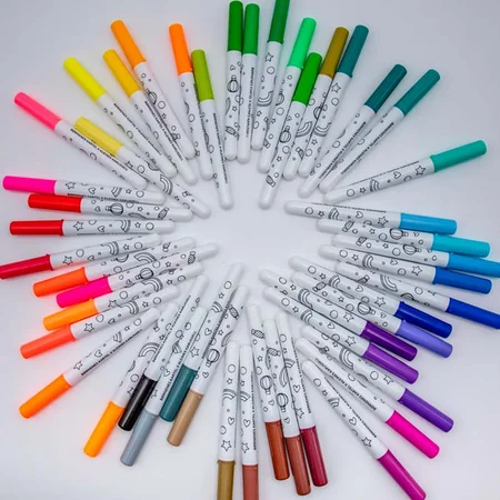 Børnenes Kartel x Kleines Karussell 48 Super Washable Markers