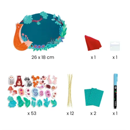 Djeco DIY navneskilt, skoven