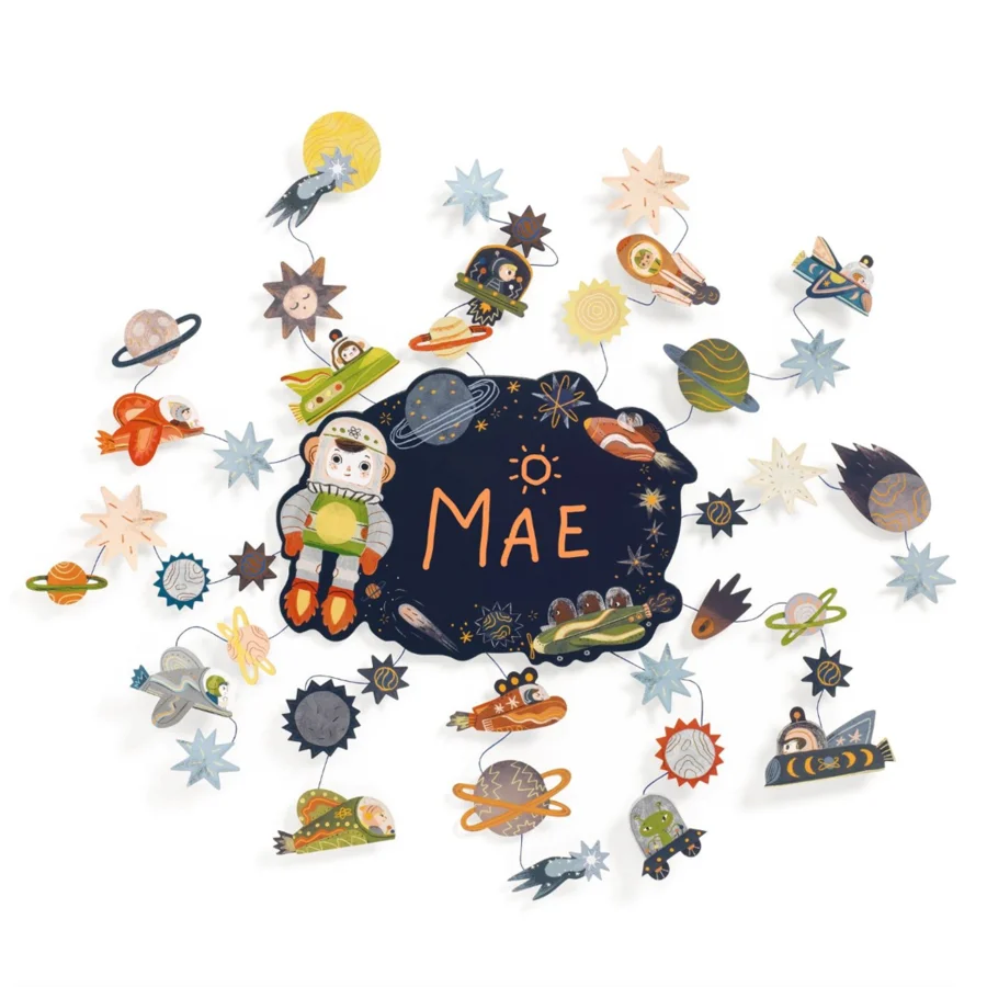 Djeco DIY navneskilt, rummet