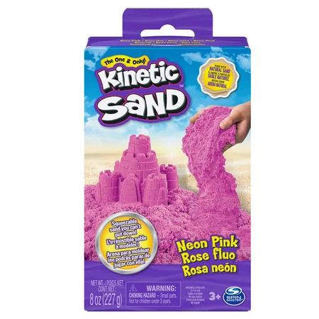 Kinetic Sand neon, pink