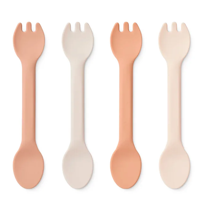Liewood 2-i-1 bestiksæt, 4 stk - rose mix