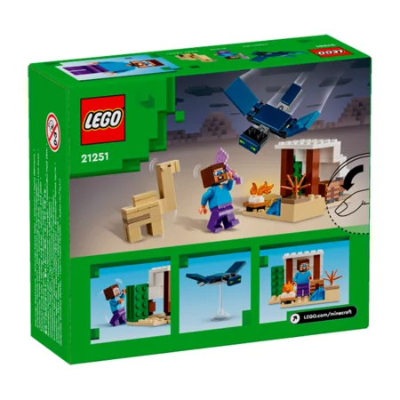 LEGO® MINECRAFT, Steves ørkenekspedition