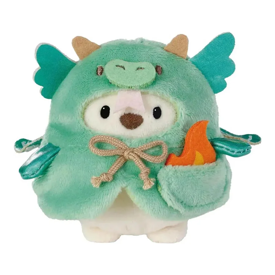 MyMochi Nici Gaveæske, Isbjørn Snono Med Flamme/Drage Tøj - 8 Cm