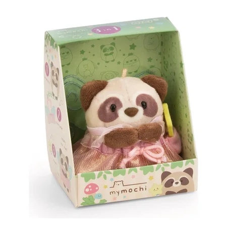 MyMochi Nici Gaveæske, Vaskebjørn Rakuma Med Tryllestav/Fe Tøj - 8 Cm