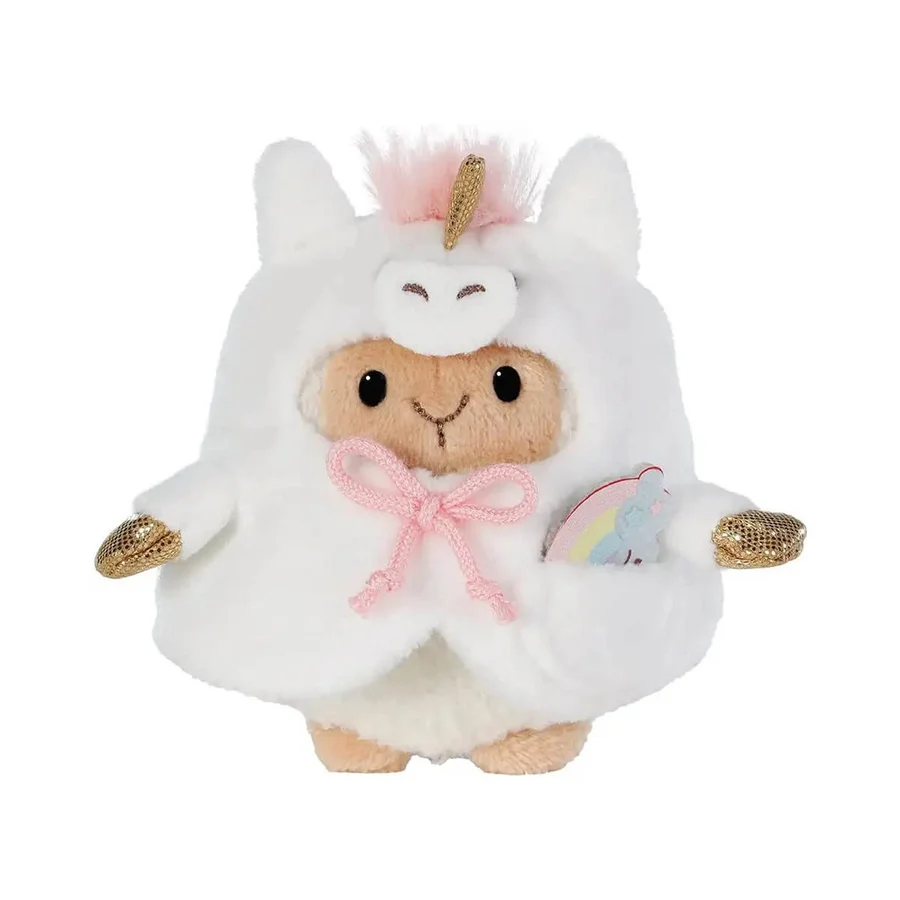 MyMochi Gaveæske, Får Med Regnbue/Enhjørninge Tøj - 8 Cm