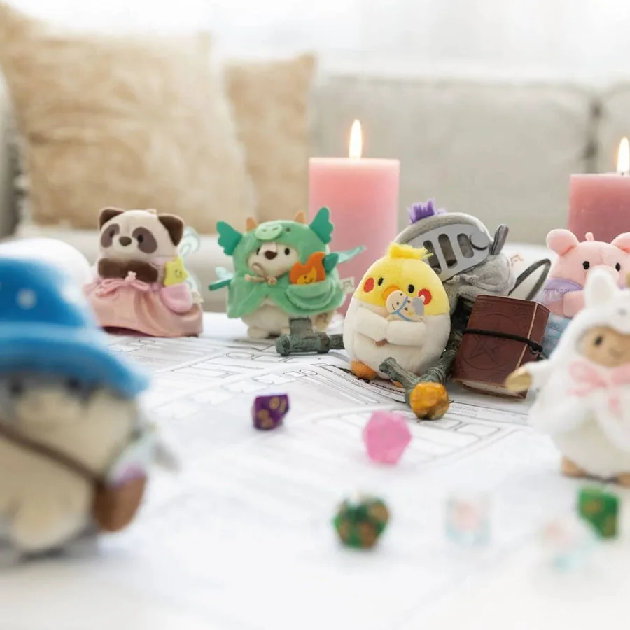 MyMochi Nici Gaveæske, Isbjørn Snono Med Flamme/Drage Tøj - 8 Cm