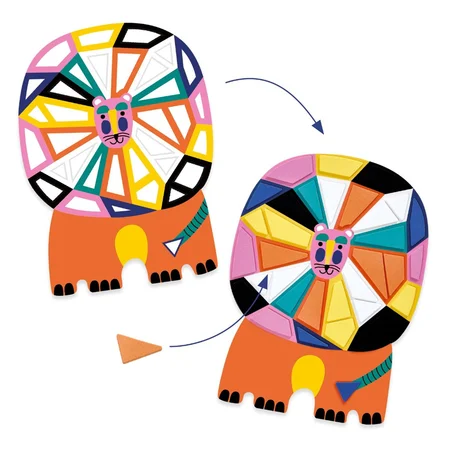 Djeco mosaik, Afrika