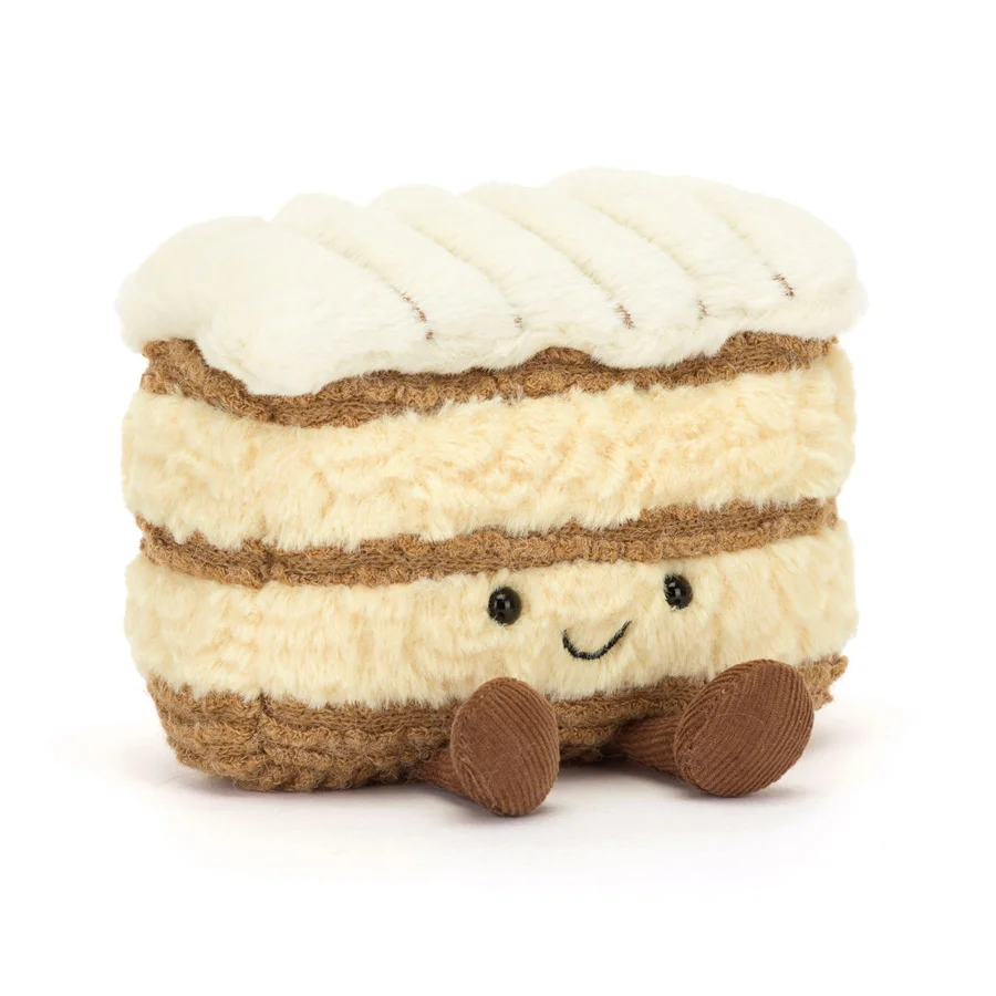 Jellycat amuseables Millie napoleonskage, 12 cm