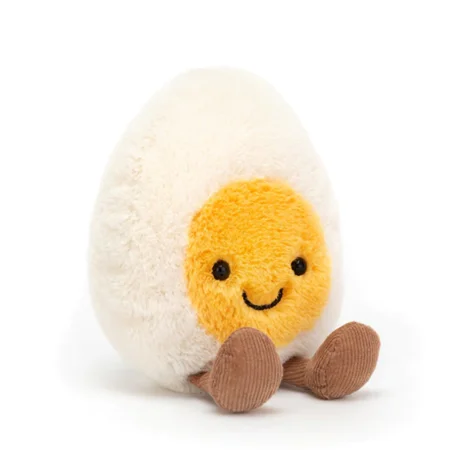 Jellycat Fun, amuseables æg, glad 14 cm
