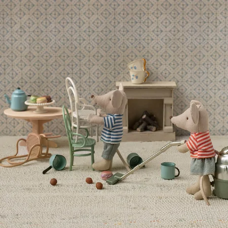 Maileg Vintage Stuhl, Maus - Off White