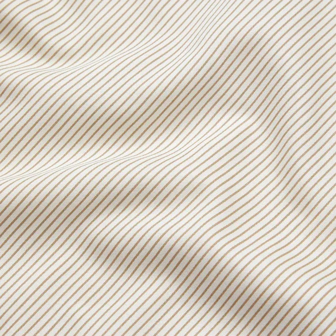 Cam Cam junior sengetøj, classic stripes camel