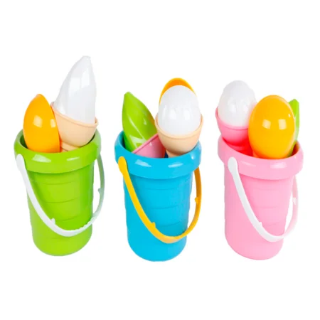 Strandspand Is-sæt 6 Dele, asst. farver